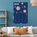 Wall Poster Calendar 2024 - Space Composition on Navy Blue Background 151895 additionalThumb 10