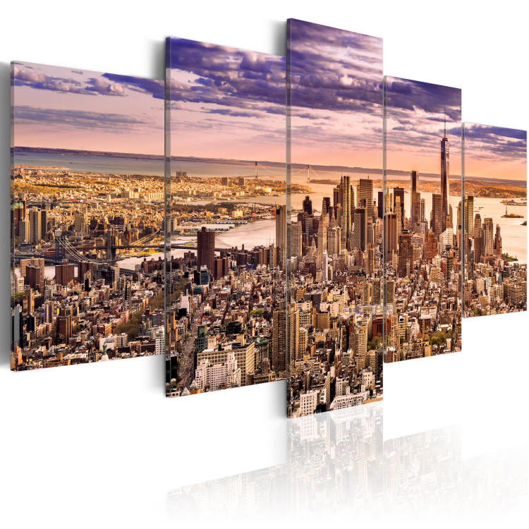 Canvas Print Sleeplessness in New York 91395 additionalImage 2