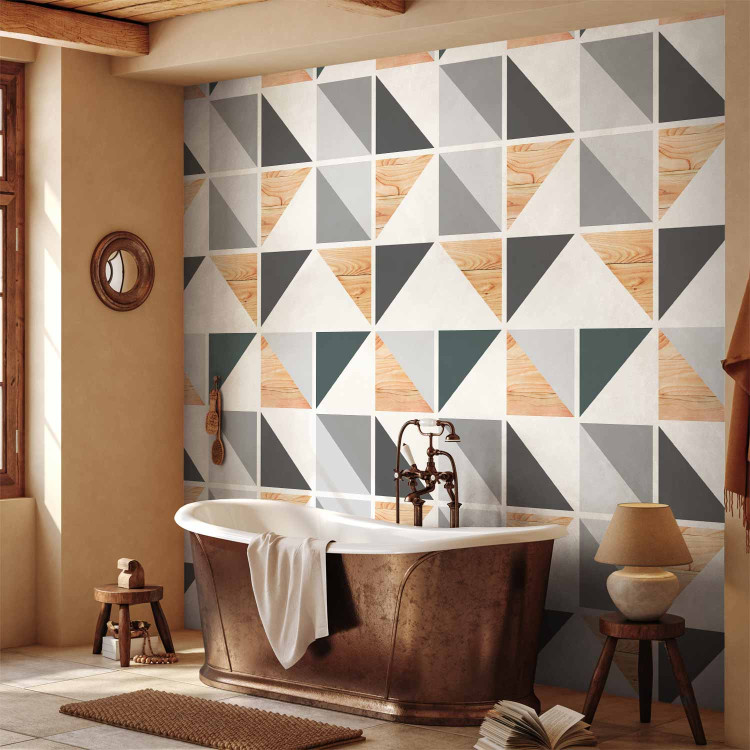 Modern Wallpaper Alliance of Triangles 97995 additionalImage 10