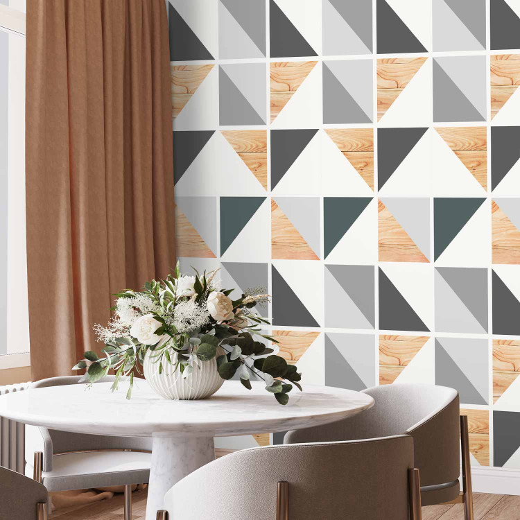 Modern Wallpaper Alliance of Triangles 97995 additionalImage 9