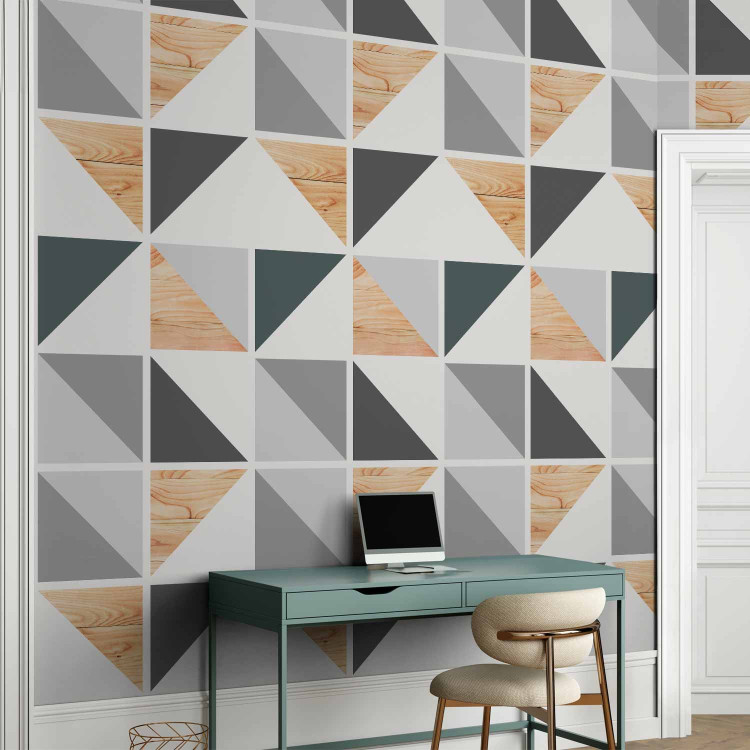 Modern Wallpaper Alliance of Triangles 97995 additionalImage 5