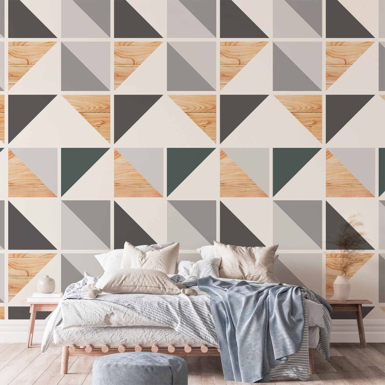 Modern Wallpaper Alliance of Triangles 97995 additionalImage 4