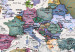 Decorative Pinboard World Destinations (1 Part) Wide [Cork Map] 107206 additionalThumb 5