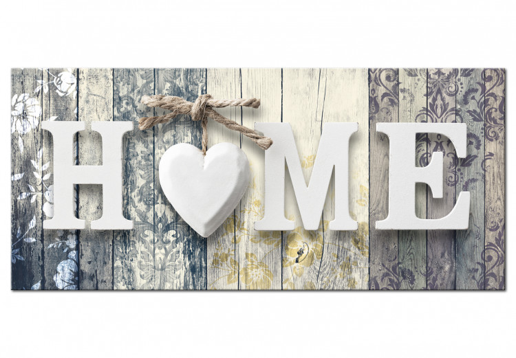 Canvas Print Smell of Home (1 Part) Creamy Wide 107706