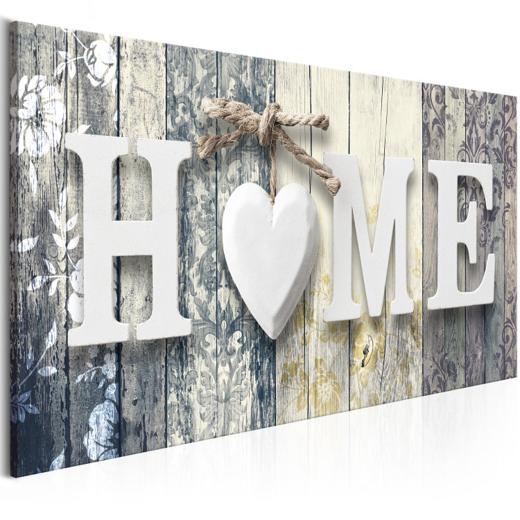 Canvas Print Smell of Home (1 Part) Creamy Wide 107706 additionalImage 2