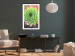Wall Poster Succulent - botanical composition with green-pink tropical leaves 114306 additionalThumb 9