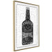 Wall Poster Tequila festival - black and white decorative composition with a bottle of alcohol 115106 additionalThumb 5
