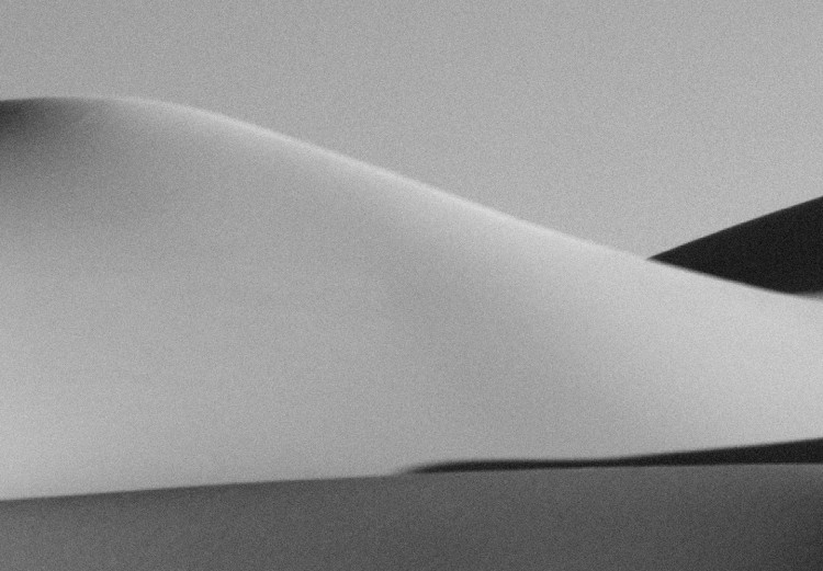 Wall Poster Desert Dunes - black and white landscape amidst hot desert sands 116506 additionalImage 3