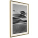 Wall Poster Desert Dunes - black and white landscape amidst hot desert sands 116506 additionalThumb 6