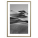 Wall Poster Desert Dunes - black and white landscape amidst hot desert sands 116506 additionalThumb 14