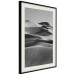 Wall Poster Desert Dunes - black and white landscape amidst hot desert sands 116506 additionalThumb 14