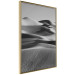 Wall Poster Desert Dunes - black and white landscape amidst hot desert sands 116506 additionalThumb 11