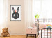 Poster Rabbit Sees Everything - abstract animal with orange fur 122906 additionalThumb 22