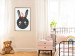 Poster Rabbit Sees Everything - abstract animal with orange fur 122906 additionalThumb 5