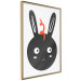 Poster Rabbit Sees Everything - abstract animal with orange fur 122906 additionalThumb 12