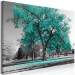 Large canvas print Autumn in the Park (Turquoise) [Large Format] 125606 additionalThumb 3