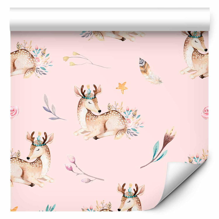 Modern Wallpaper Deer Dreams 126906 additionalImage 1