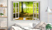 Large canvas print Window: View on Forest [Large Format] 128706 additionalThumb 6