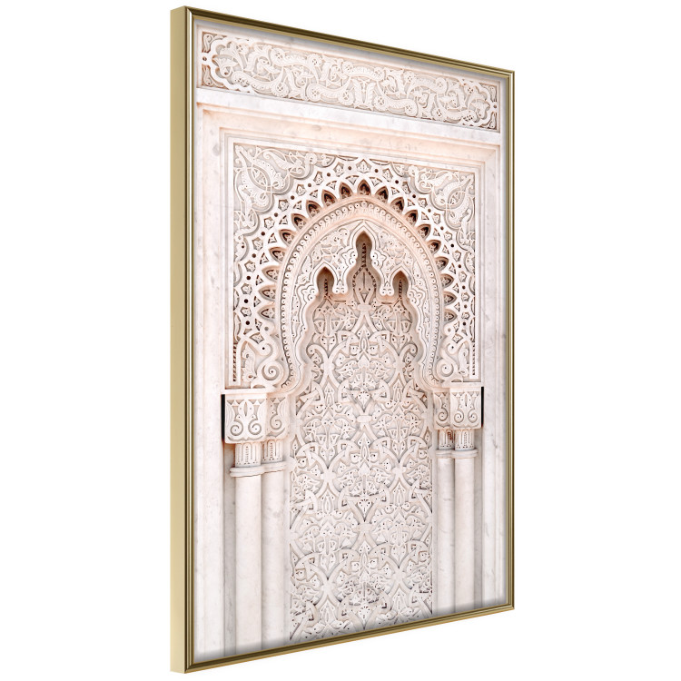 Wall Poster Lacy Radiance - beige architecture of a column adorned with ornaments 129506 additionalImage 12
