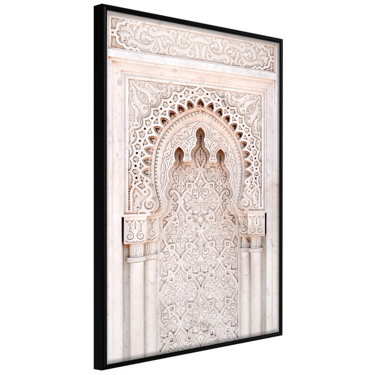 Wall Poster Lacy Radiance - beige architecture of a column adorned with ornaments 129506 additionalImage 11