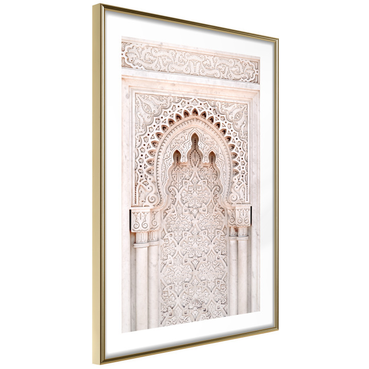 Wall Poster Lacy Radiance - beige architecture of a column adorned with ornaments 129506 additionalImage 7