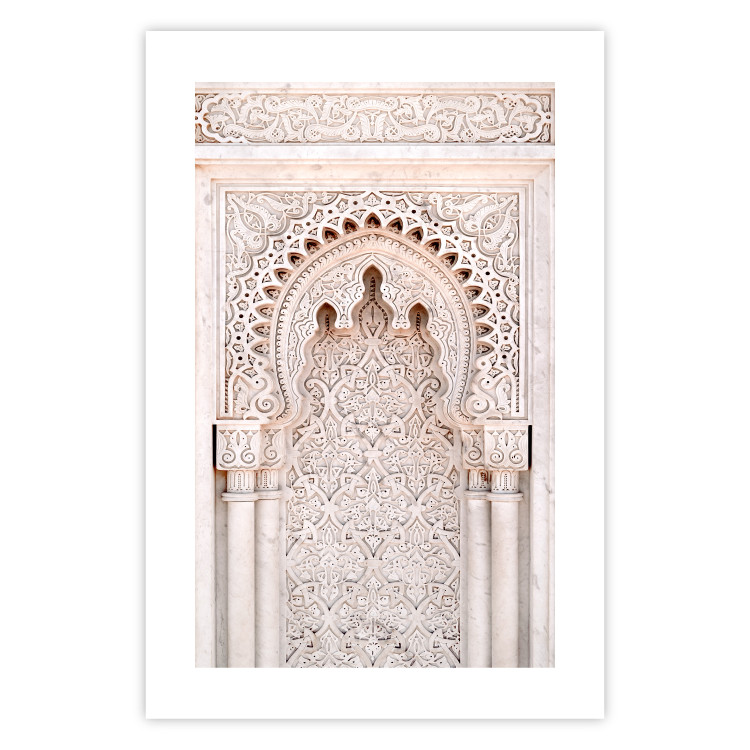 Wall Poster Lacy Radiance - beige architecture of a column adorned with ornaments 129506 additionalImage 19