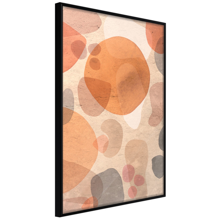Wall Poster Amber Kaleidoscope - abstract texture of geometric figures 129806 additionalImage 2