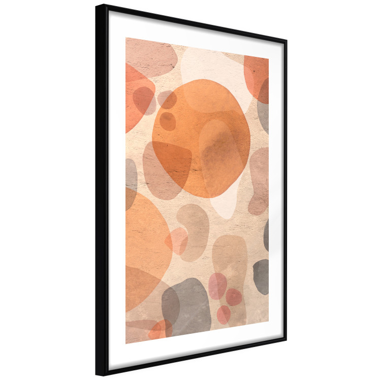 Wall Poster Amber Kaleidoscope - abstract texture of geometric figures 129806 additionalImage 12