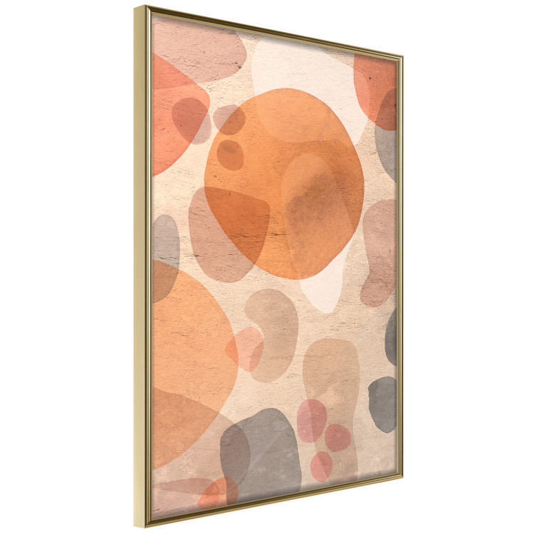 Wall Poster Amber Kaleidoscope - abstract texture of geometric figures 129806 additionalImage 3