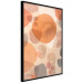 Wall Poster Amber Kaleidoscope - abstract texture of geometric figures 129806 additionalThumb 2
