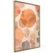Wall Poster Amber Kaleidoscope - abstract texture of geometric figures 129806 additionalThumb 3