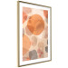 Wall Poster Amber Kaleidoscope - abstract texture of geometric figures 129806 additionalThumb 11
