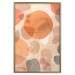 Wall Poster Amber Kaleidoscope - abstract texture of geometric figures 129806 additionalThumb 17