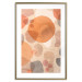 Wall Poster Amber Kaleidoscope - abstract texture of geometric figures 129806 additionalThumb 14