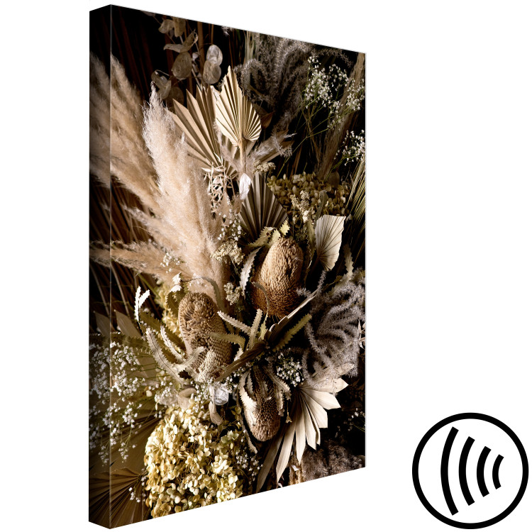 Canvas Print Baroque Splendor (1-piece) Vertical - bouquet of flowers in boho style 130506 additionalImage 6