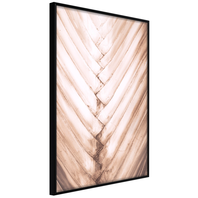 Wall Poster Palm Structure - tropical texture of light wooden planks 135306 additionalImage 20