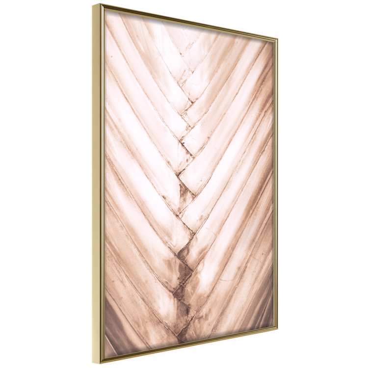 Wall Poster Palm Structure - tropical texture of light wooden planks 135306 additionalImage 14
