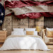 Photo Wallpaper American Glory - USA Flag on Wooden Boards 145206 additionalThumb 2