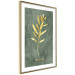 Poster Original Plant - Fragment of an Olive Tree on a Marble Background 148906 additionalThumb 8