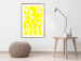 Poster Geometric Abstraction - Light Yellow Spherical Shapes and Forms 149706 additionalThumb 10