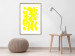 Poster Geometric Abstraction - Light Yellow Spherical Shapes and Forms 149706 additionalThumb 14