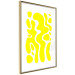 Poster Geometric Abstraction - Light Yellow Spherical Shapes and Forms 149706 additionalThumb 8
