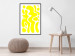 Poster Geometric Abstraction - Light Yellow Spherical Shapes and Forms 149706 additionalThumb 11