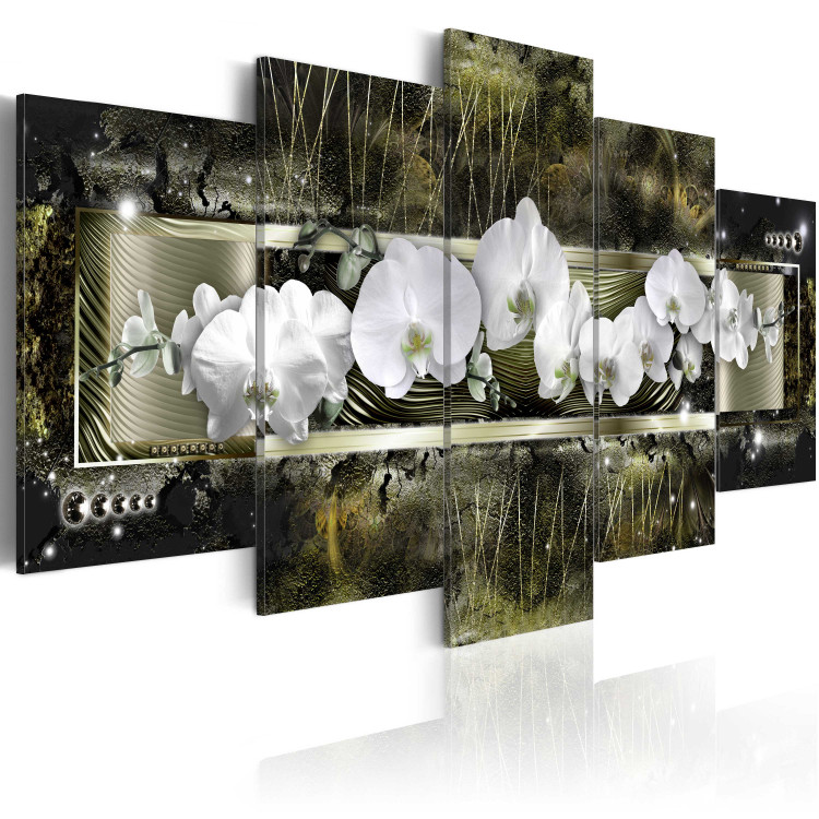 Canvas Print The dream of white orchids 55506 additionalImage 2