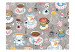 Wall Mural Cups 60206 additionalThumb 1