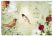Photo Wallpaper Vintage birds 61106 additionalThumb 1