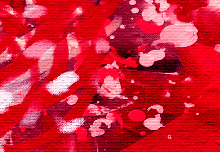 Canvas Print Crimson Flowers 90006 additionalImage 4