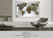 Decorative Pinboard Golden Future [Cork Map] 92206 additionalThumb 7