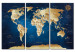 Cork Pinboard The Dark Blue Depths [Cork Map] 96106 additionalThumb 2