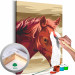 Paint by number Brown Horse 107516